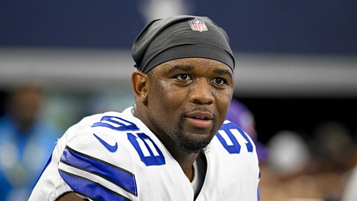 Former Dallas Cowboys defensive end Chauncey Golston signed with the New York Giants this past offseason. Former Dallas Cowboys defensive end Chauncey Golston signed with the New York Giants this past offseason.