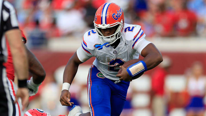 Florida Gators quarterback DJ Lagway will attempt to play Saturday's game against the Texas Longhorns.