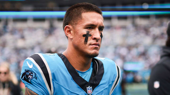 Carolina Panthers wide receiver Tetairoa McMillan Carolina Panthers wide receiver Tetairoa McMillan