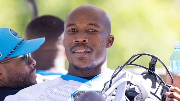 Carolina Panthers cornerback Mike Jackson Sr. 