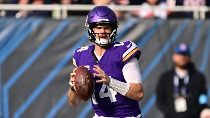 Darnold led the Vikings (9–2) to their fourth straight win Sunday.