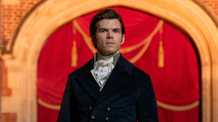 Bridgerton. Luke Newton as Colin Bridgerton in episode 304 of Bridgerton. Cr. Liam Daniel/Netflix © 2024