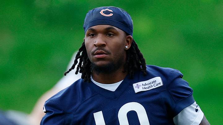Chicago Bears wide receiver Luther Burden III 