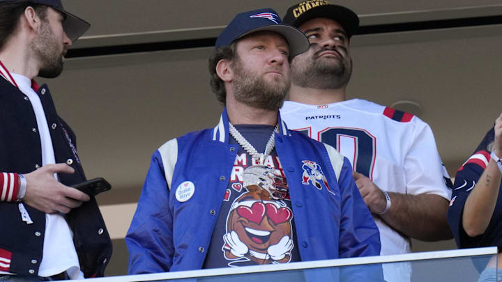 Feb 8, 2026; Santa Clara, CA, USA; Barstool Sports owner Dave Portnoy at Super Bowl LX.