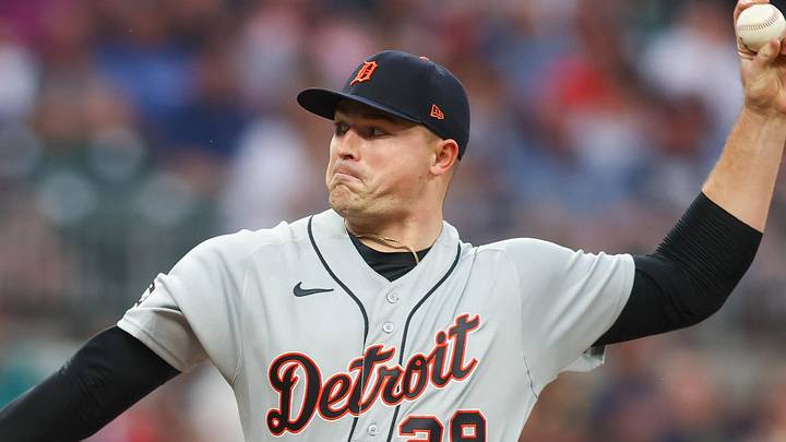 Apr 29, 2026; Atlanta, Georgia, USA; Detroit Tigers starting pitcher Tarik Skubal (29) throws against the Atlanta Braves in the second inning at Truist Park. Mandatory Credit: Brett Davis-Imagn Images Apr 29, 2026; Atlanta, Georgia, USA; Detroit Tigers starting pitcher Tarik Skubal (29) throws against the Atlanta Braves in the second inning at Truist Park. Mandatory Credit: Brett Davis-Imagn Images