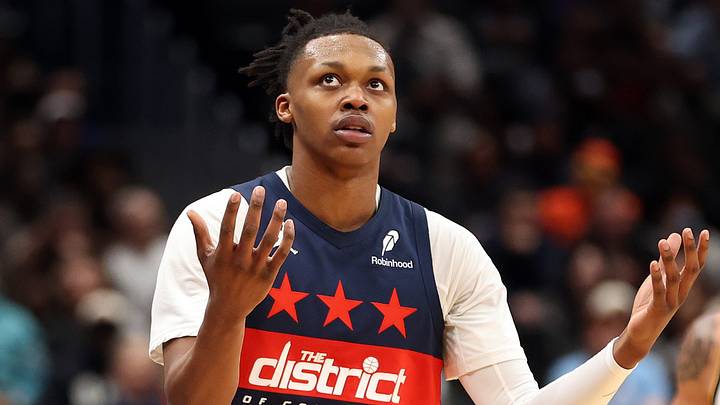 Washington Wizards, Bub Carrington. Mandatory Credit: Daniel Kucin Jr.-Imagn Images Washington Wizards, Bub Carrington. Mandatory Credit: Daniel Kucin Jr.-Imagn Images