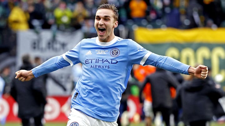 James Sands played a key role in NYCFC's MLS Cup triumph last year.