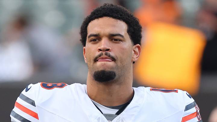 Chicago Bears quarterback Caleb Williams