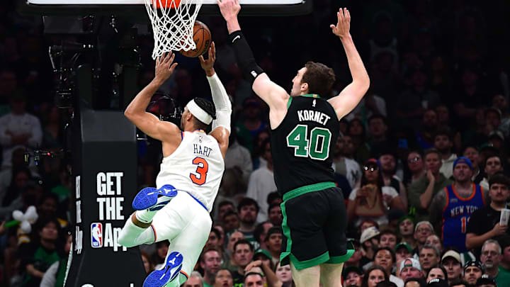 Boston Celtics, Luke Kornet, New York Knicks, Game 5, Jaylen Brown, Derrick White, Joe Mazzulla