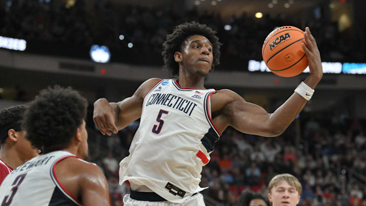 Tarris Reed Jr. is a force around the rim at both ends, a dominant rebounder and efficient post scorer for UConn.