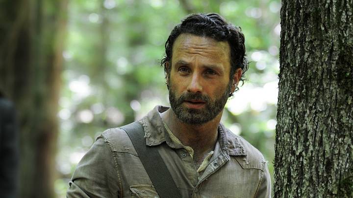 Rick Grimes (Andrew Lincoln) – The Walking Dead_Season 4, Episode 1 – Photo Credit: Gene Page/AMC Rick Grimes (Andrew Lincoln) – The Walking Dead_Season 4, Episode 1 – Photo Credit: Gene Page/AMC