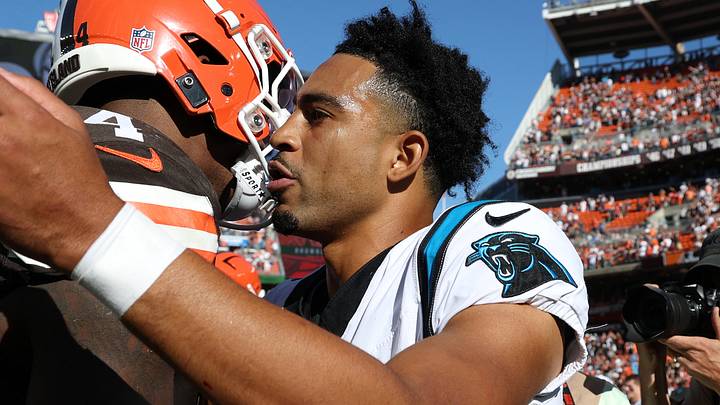 Carolina Panthers quarterback Bryce Young 