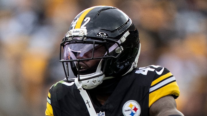 Pittsburgh Steelers cornerback James Pierre Pittsburgh Steelers cornerback James Pierre