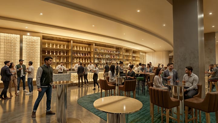 A's proposed Diamond Club Bar in Las Vegas