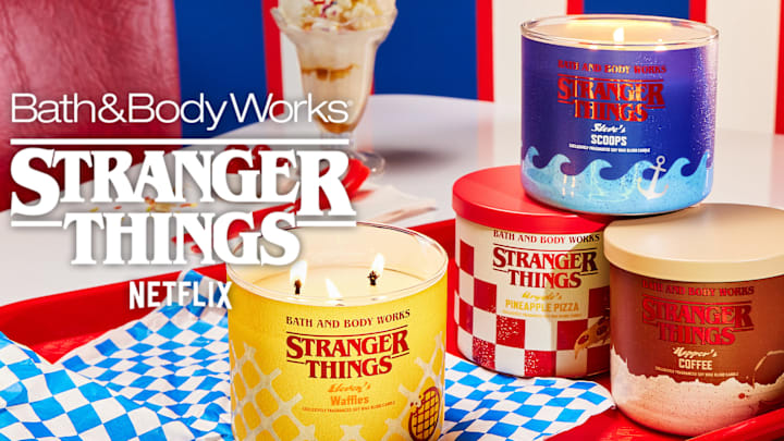 Bath and Body Works launches a Stranger Things candle set