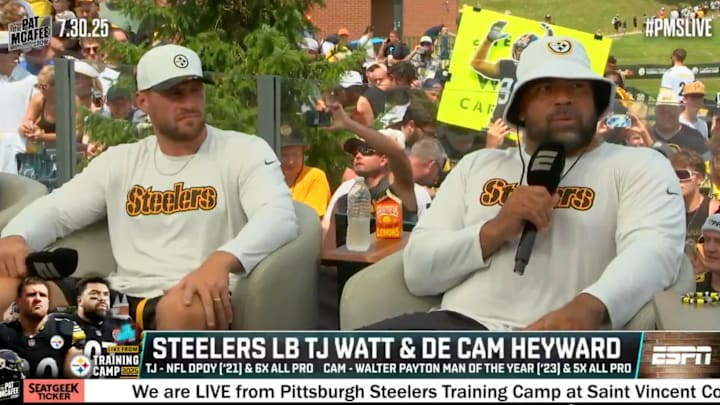 In comments made over the offseason, Heyward had previously urged Rodgers to make a decision on whether he was playing or not.