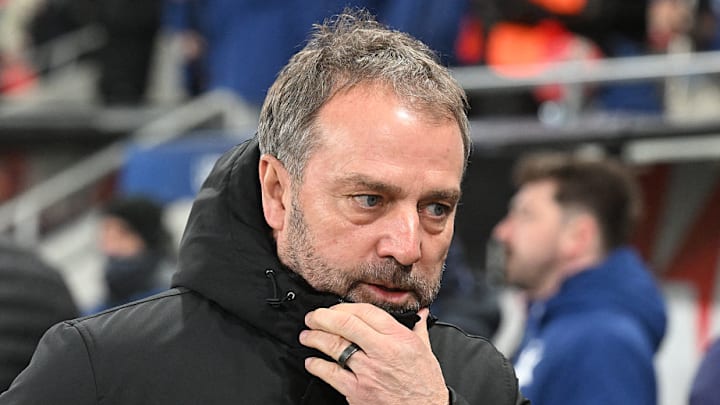 Hansi Flick was visibly concerned about Pedri’s latest injury setback. 