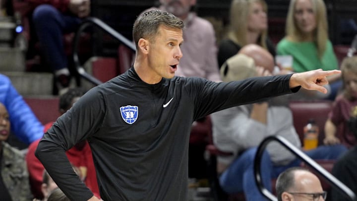 Duke basketball head coach Jon Scheyer Duke basketball head coach Jon Scheyer