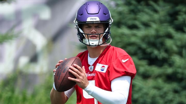 Minnesota Vikings QB J.J. McCarthy