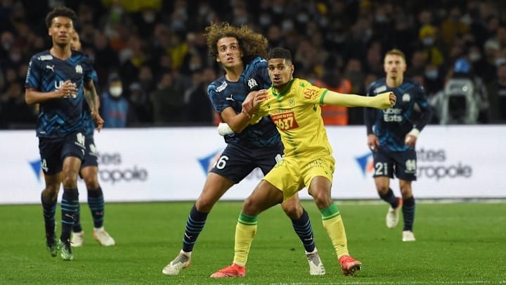 Guendouzi était sur tous les fronts. 