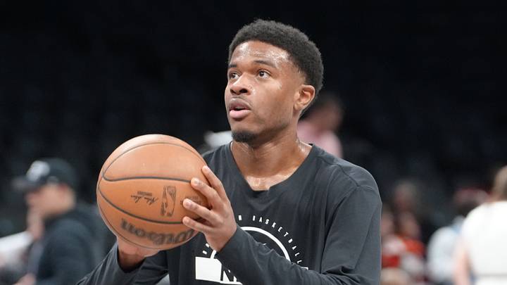 Apr 3, 2026; Brooklyn, New York, USA; Brooklyn Nets guard Ochai Agbaji (30) warms up prior to the game against the Atlanta Hawks at Barclays Center. Mandatory Credit: Gregory Fisher-Imagn Images Apr 3, 2026; Brooklyn, New York, USA; Brooklyn Nets guard Ochai Agbaji (30) warms up prior to the game against the Atlanta Hawks at Barclays Center. Mandatory Credit: Gregory Fisher-Imagn Images