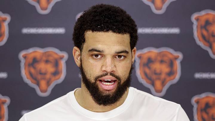 Chicago Bears quarterback Caleb Williams