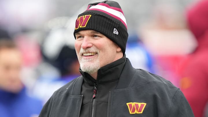 Washington Commanders head coach Dan Quinn Mandatory Credit: Robert Deutsch-Imagn Images Washington Commanders head coach Dan Quinn Mandatory Credit: Robert Deutsch-Imagn Images