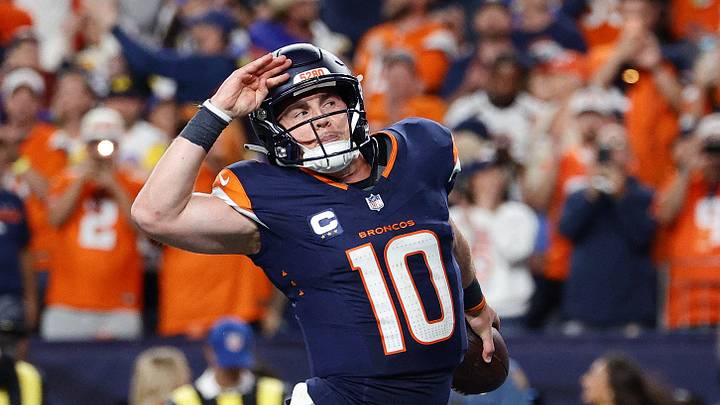 Denver Broncos quarterback Bo Nix Denver Broncos quarterback Bo Nix