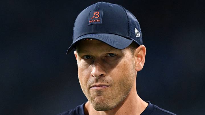 Chicago Bears head coach Ben Johnson