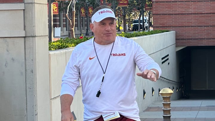 USC Trojans defensive coordinator Gary Patterson