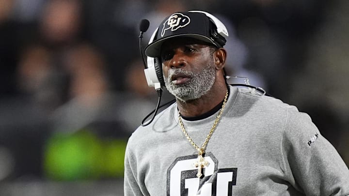 Colorado Buffaloes head coach Deion Sanders spoke with Dallas Cowboys owner Jerry Jones about the vacancy. Colorado Buffaloes head coach Deion Sanders spoke with Dallas Cowboys owner Jerry Jones about the vacancy.