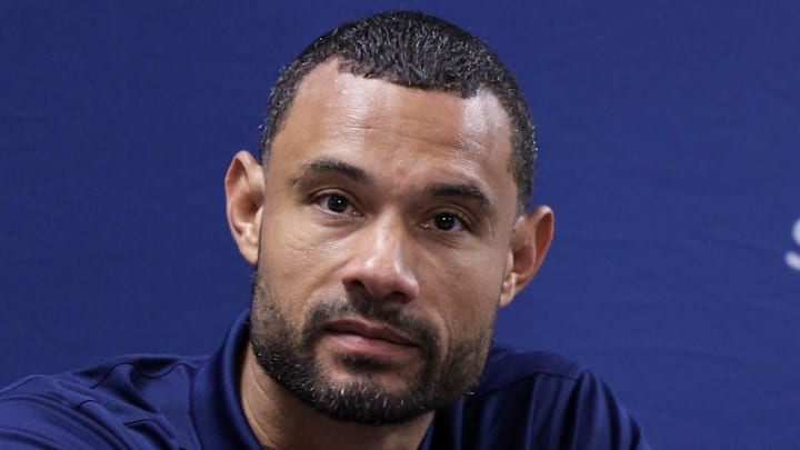 Sep 26, 2022; New Orleans, LA, USA; Trajan Langdon: Stephen Lew-Imagn Images Sep 26, 2022; New Orleans, LA, USA; Trajan Langdon: Stephen Lew-Imagn Images