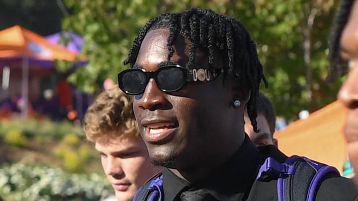 Clemson tight end Markus Dixon (84) during Tiger Walk outside Memorial Stadium Saturday, Sep 21, 2024 in Clemson, South Carolina, USA. Clemson tight end Markus Dixon (84) during Tiger Walk outside Memorial Stadium Saturday, Sep 21, 2024 in Clemson, South Carolina, USA.