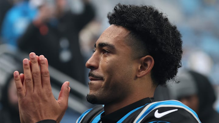 Carolina Panthers quarterback Bryce Young