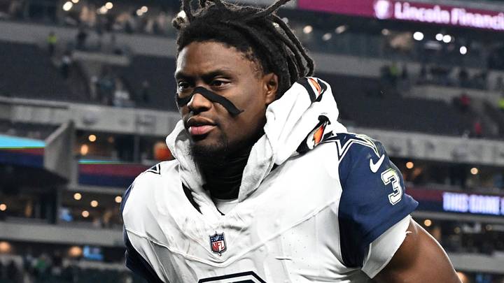 Dallas Cowboys wide receiver George Pickens leaves the field after the game against the Philadelphia Eagles. Dallas Cowboys wide receiver George Pickens leaves the field after the game against the Philadelphia Eagles.