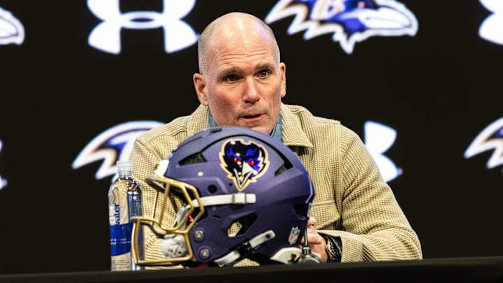 Baltimore Ravens general manager Eric DeCosta Baltimore Ravens general manager Eric DeCosta