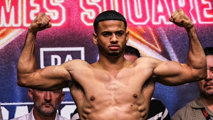 Rolando "Rolly" Romero at 146.6 pounds for his welterweight bout with Ryan Garcia on May 2, 2025.