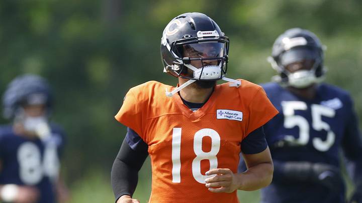 Chicago Bears quarterback Caleb Williams