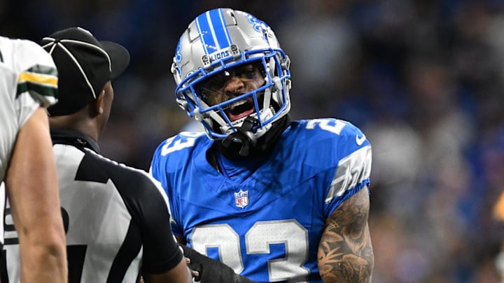 Detroit Lions cornerback Carlton Davis III (23).