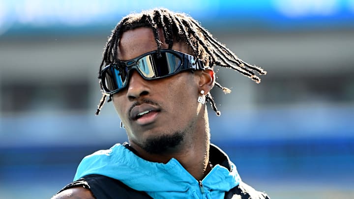 Former Carolina Panthers wide receiver Terrace Marshall Jr. 