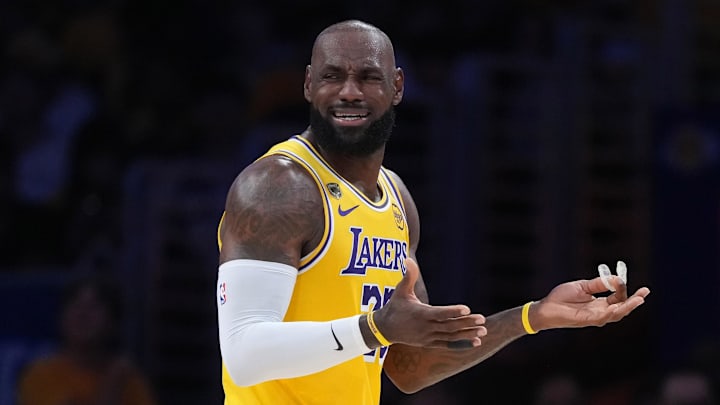 Los Angeles Lakers forward LeBron James