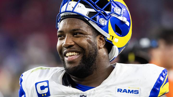 Los Angeles Rams defensive lineman Kobie Turner.