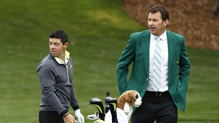 Nick Faldo believes it'll be "tough" for Rory McIlroy to win another major. 