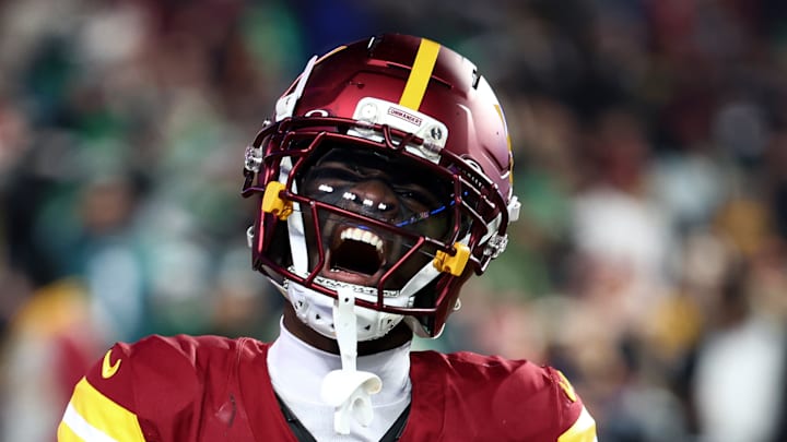 Washington Commanders cornerback Mike Sainristil Washington Commanders cornerback Mike Sainristil