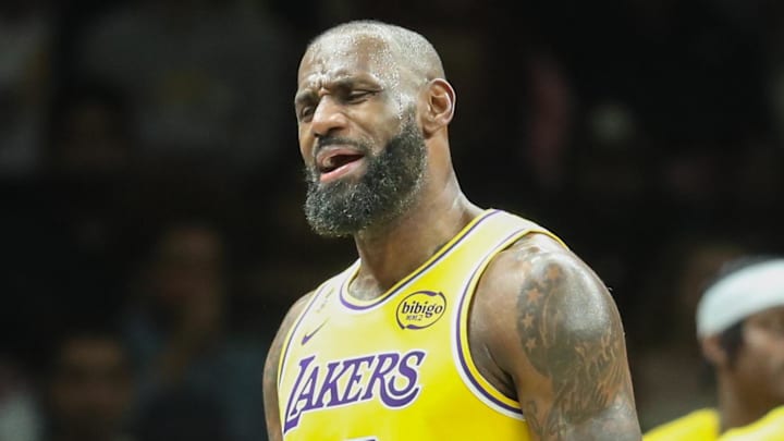 Los Angeles Lakers forward LeBron James Los Angeles Lakers forward LeBron James