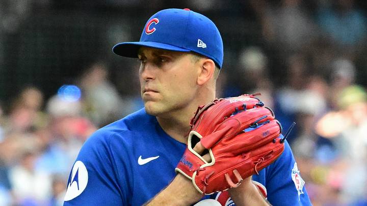 Sep 7, 2026; Milwaukee, Wisconsin, USA;  Chicago Cubs starting pitcher Matthew Boyd (16) throws a pitch in the eighth inning against the Milwaukee Brewers at American Family Field.  Mandatory Credit: Benny Sieu-Imagn Images