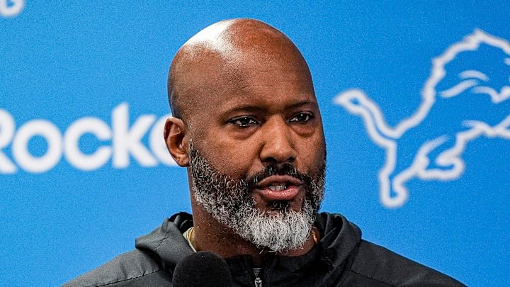 Detroit Lions general manager Brad Holmes Detroit Lions general manager Brad Holmes