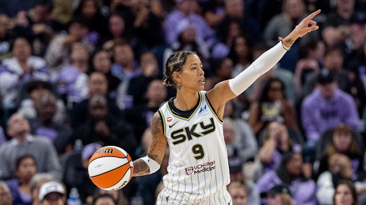 Chicago Sky forward Natasha Cloud