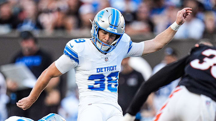 Lions K Jake Bates faces the Philadelphia Eagles in Week 11.