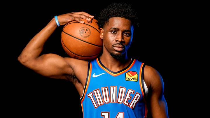 Adam Flagler is pictured during the Thunder media day at the Paycom Center in Oklahoma City, on Monday, Sept. 30, 2024. Adam Flagler is pictured during the Thunder media day at the Paycom Center in Oklahoma City, on Monday, Sept. 30, 2024.